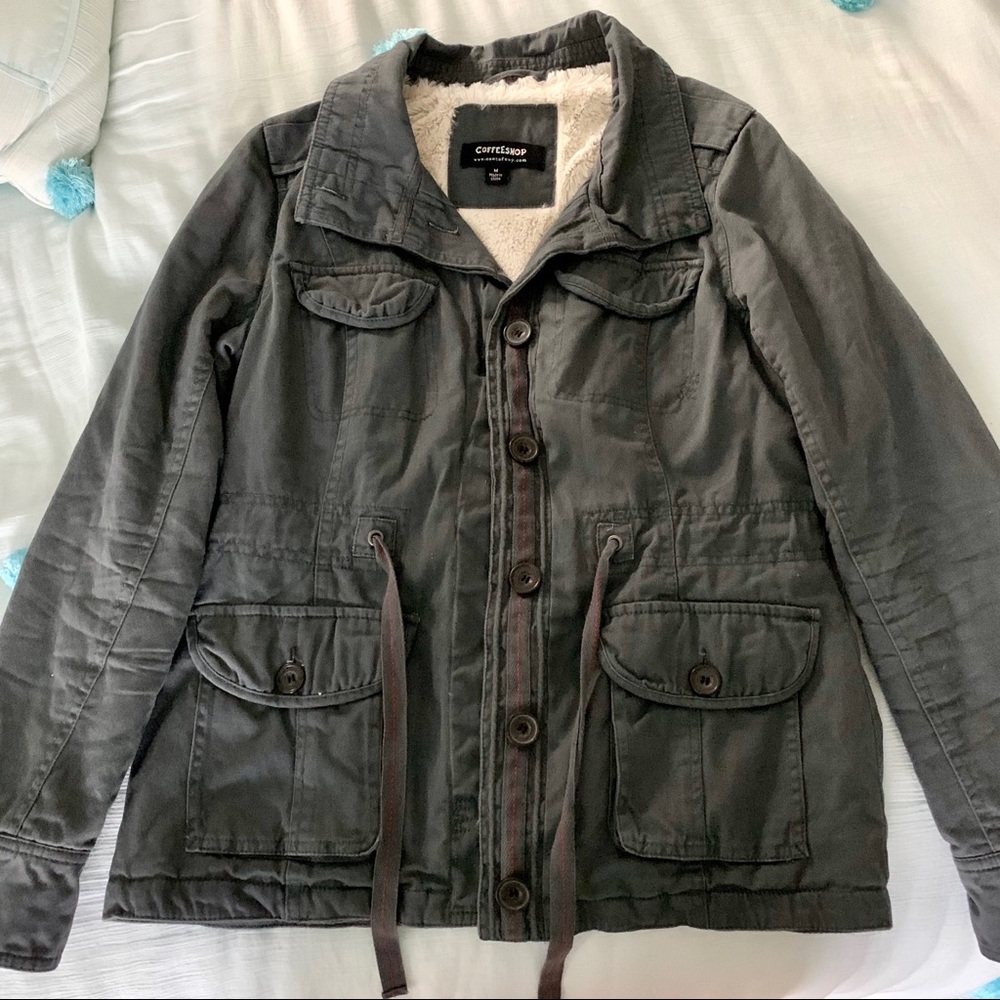 CoffeeShop Gray Jacket